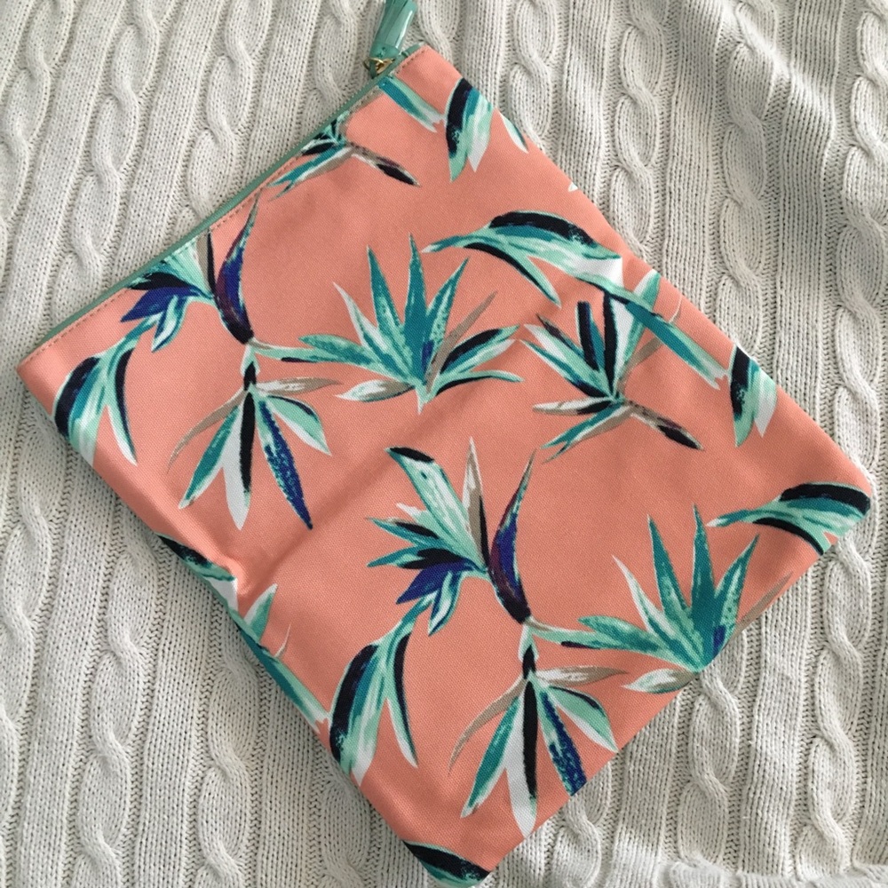 Rachel Pally Reversible Tropical Clutch NWOT - Picture 4 of 5
